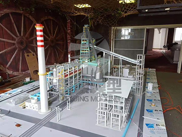 绥德县工业模型