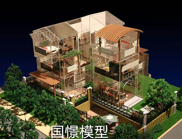 绥德县建筑模型