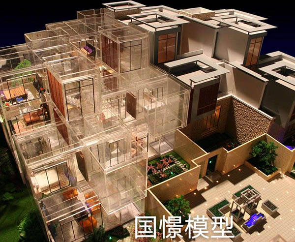 绥德县建筑模型